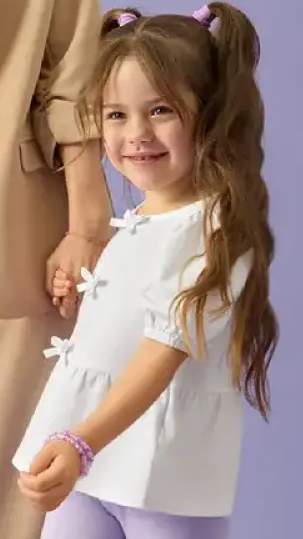 Bluzka dziewczęca 100% bawełny