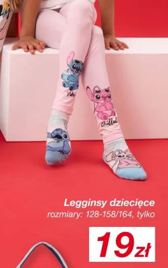 Legginsy dziecięce Stitch