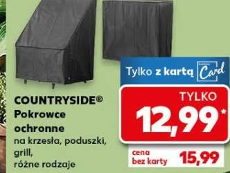 Pokrowce ochronne na krzesła, poduszki, grill