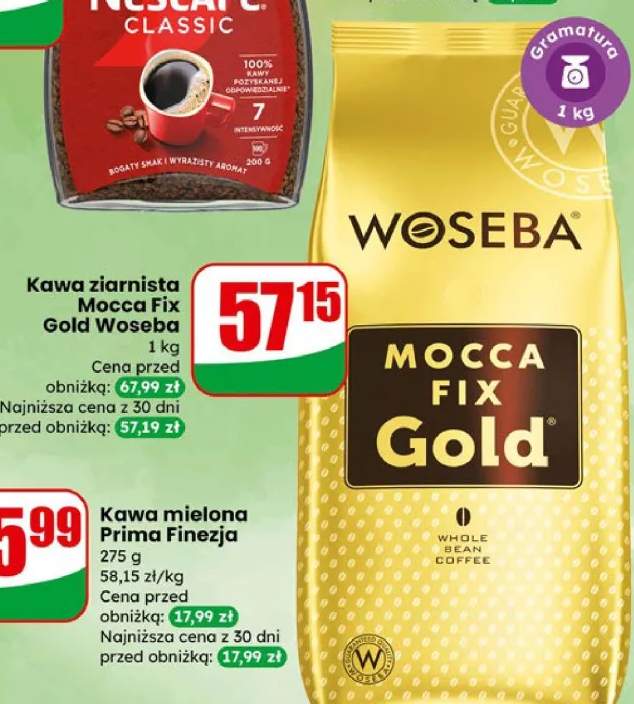 Kawa rozpuszczalna classic Nescafe