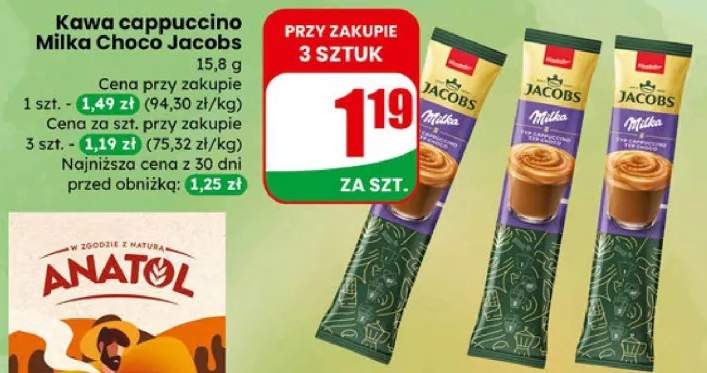 Kawa cappuccino Milka Choco Jacobs