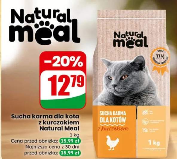 Sucha karma dla kota z kurczakiem