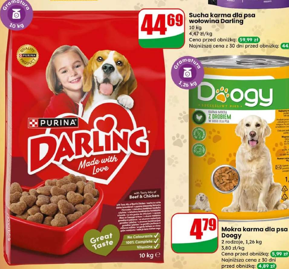 Sucha karma wołowina