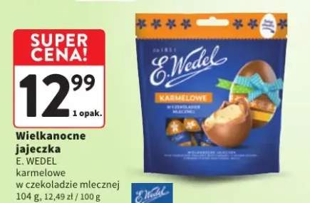 Wielkanocne jajeczka karmelowe w czekoladzie mlecznej