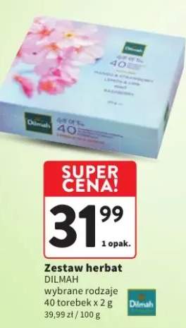 Zestaw herbat wybrane rodzaje