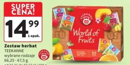 Zestaw herbat wybrane rodzaje