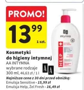 Kosmetyki do higieny intymnej Emulsja Sensitive