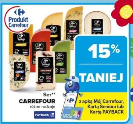 Ser Carrefour różne rodzaje