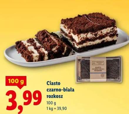 Ciasto czarno-biała rozkosz