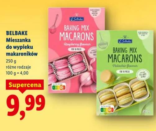 Mieszanka do wypieku makaroników