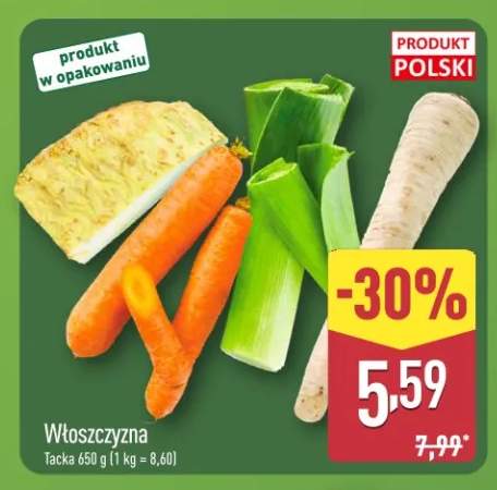 Włoszczyzna tacka