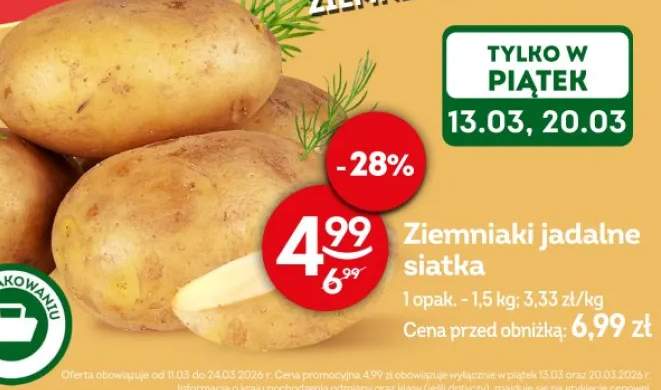 Ziemniaki jadalne siatka