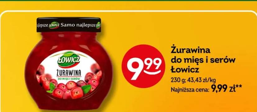 Żurawina do mięs i serów