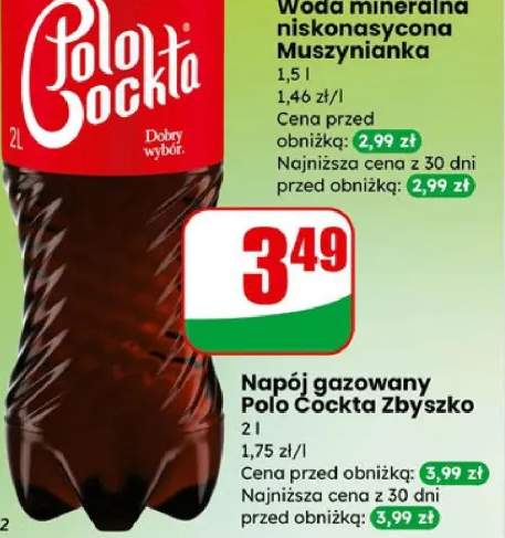 Napój gazowany Polo Cockta Zbyszko