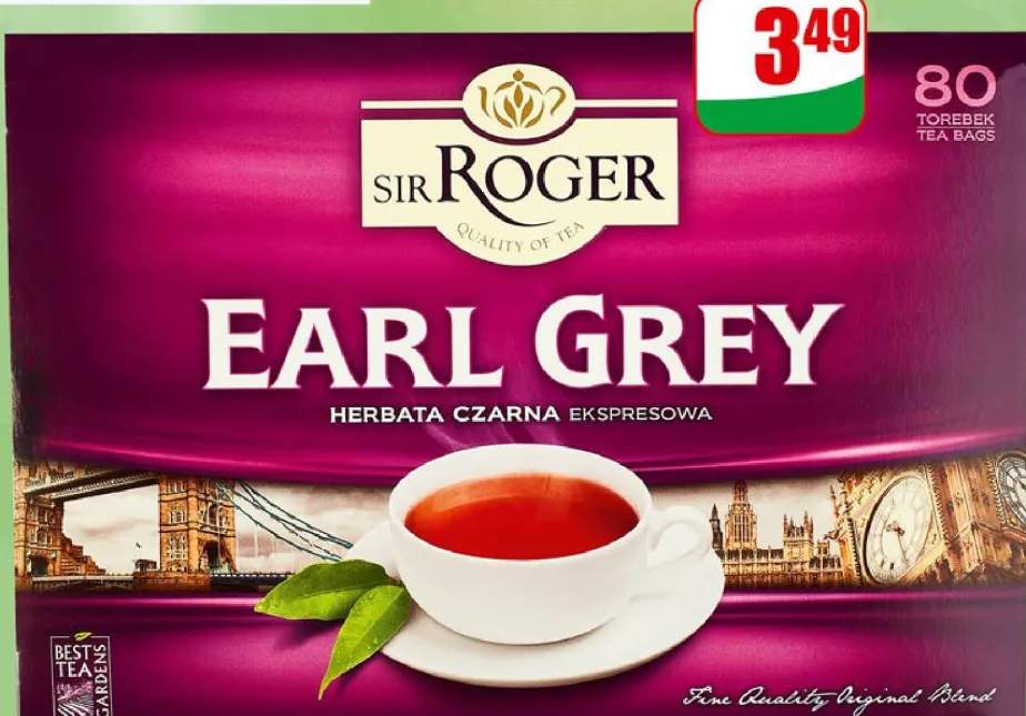 Herbata Earl Grey ekspresowa