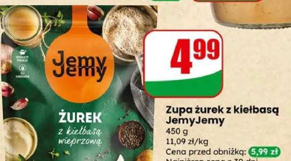 Zupa żurek z kiełbasą