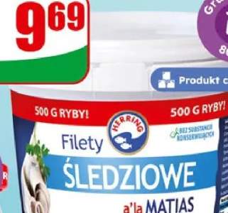 Filety śledziowe solone a'la matias