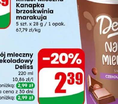 Napój mleczny czekoladowy
