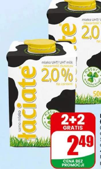 Mleko UHT 2% Łaciate