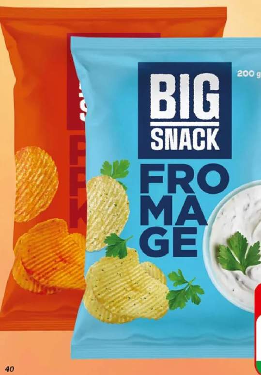 Chipsy Big Snack Fromage