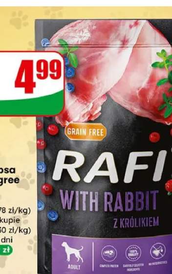 Mokra karma z królikiem