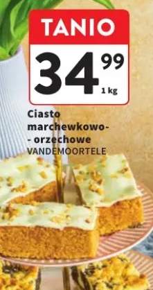 Ciasto marchewkowo-orzechowe