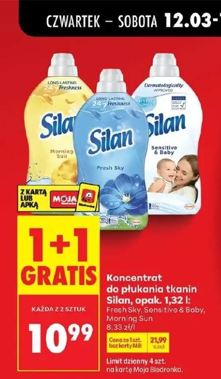 Koncentrat do płukania tkanin Fresh Sky