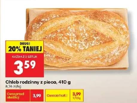 Chleb rodzinny z pieca