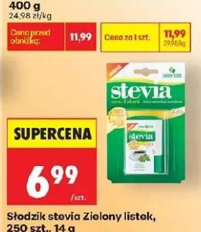 Słodzik zielony listek