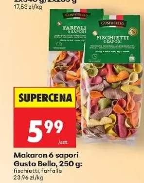 Makaron fischietti 6 sapori