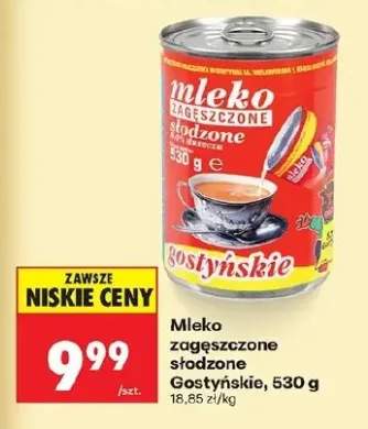 Mleko zagęszczone słodzone