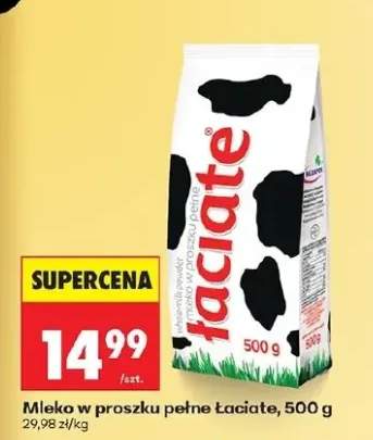 Mleko w proszku pełne Łaciate