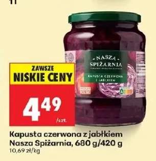 Kapusta czerwona z jabłkiem