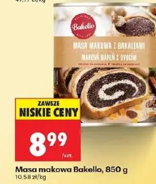 Masa makowa z bakaliami