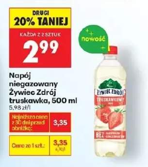 Napój niegazowany truskawka
