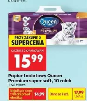 Papier toaletowy Premium super soft, 10 rolek