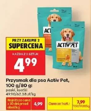 Przysmak dla psa paski