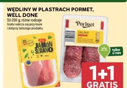 Wędliny w plastrach pormet, well done