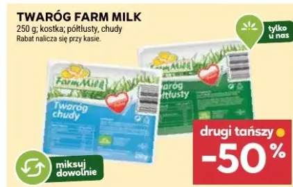 Twaróg kostka, półtłusty, chudy