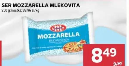 Ser mozzarella kostka