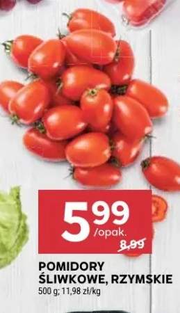 Pomidory śliwkowe, rzymskie