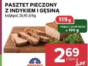 Pasztet pieczony z indykiem i gęsiną