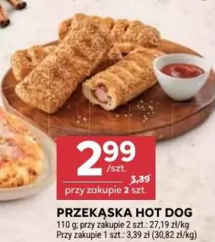 Przekąska hot dog