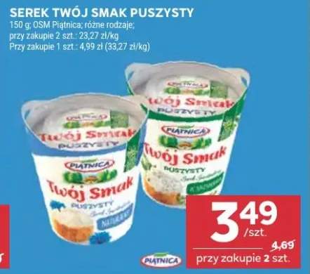Serek twój smak puszysty