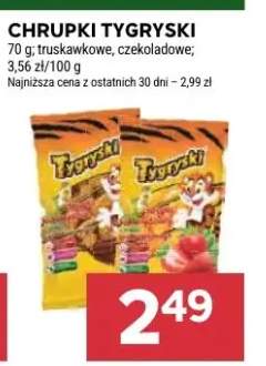 Chrupki Tygryski czekoladowe