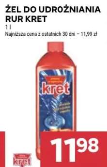 Żel do udrożniania rur