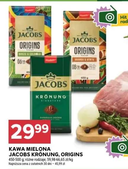 Kawa mielona Origins Kenya & Peru