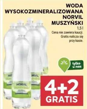 Woda wysokozmineralizowana muszyński