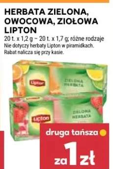 Herbata zielona, owocowa, ziołowa