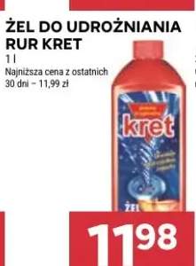 Żel do udrażniania rur Kret